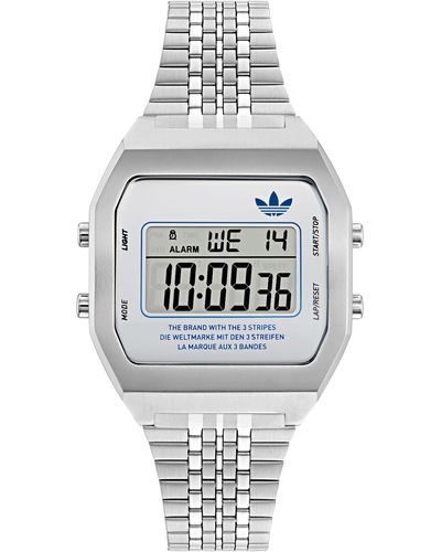 adidas Digital Two Bracelet Watch - Gray
