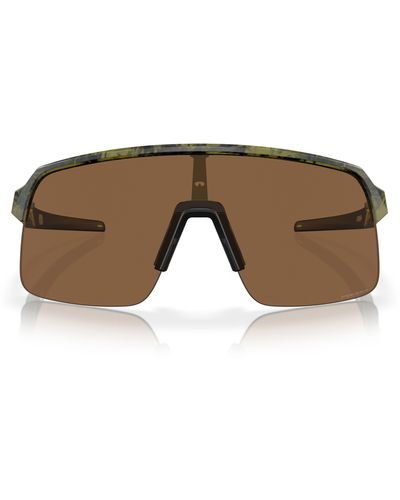 Oakley Sutro 39mm Polarized Rectangular Sunglasses - Brown