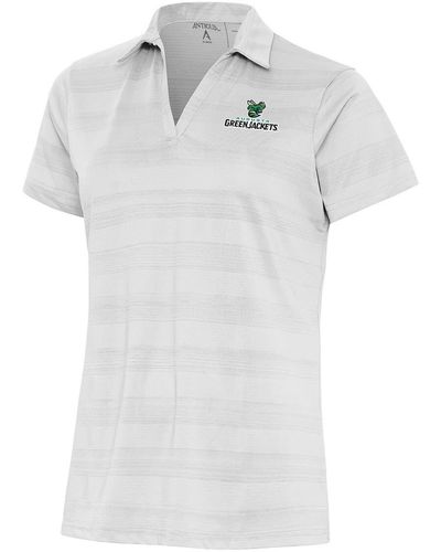 Antigua Augusta Greenjackets Compass Polo At Nordstrom - White
