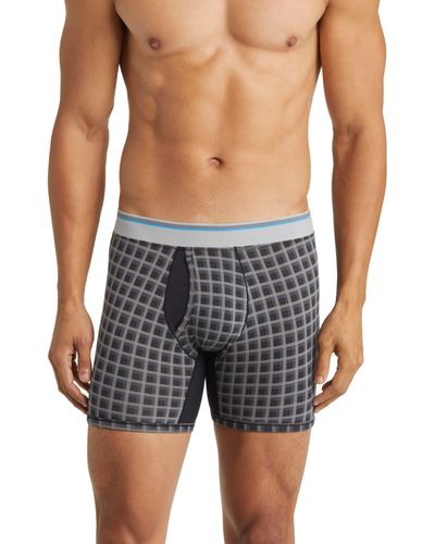 Mack Weldon 18-hour Jersey Boxer Briefs - Gray