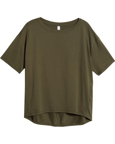 Zella Equilibrium Cocoon T-shirt - Green