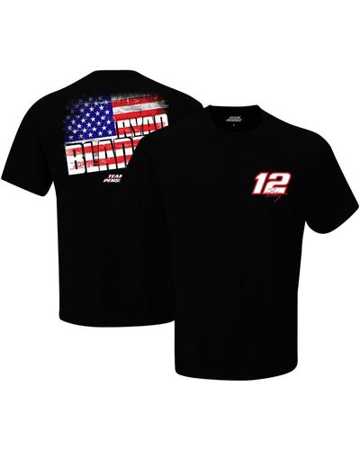 Team Penske Ryan Blaney Flag T-shirt At Nordstrom - Black