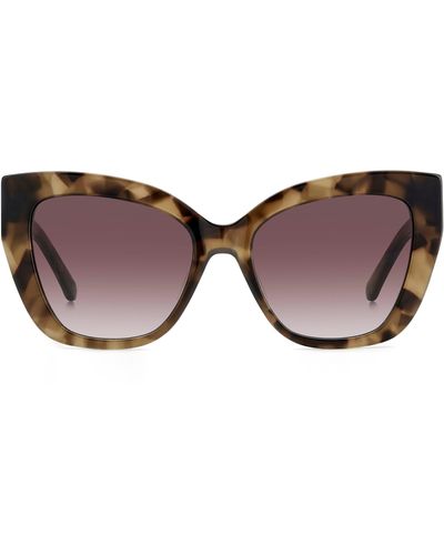 Kate Spade Bexley 54mm Gradient Cat Eye Sunglasses - Brown