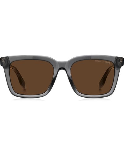 Marc Jacobs 54mm Gradient Square Sunglasses - Brown
