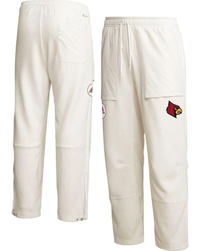 adidas Men's Red Louisville Cardinals AEROREADY Tapered Pants - Macy's