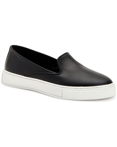 Aquatalia Olisa Leather Sneaker - Black