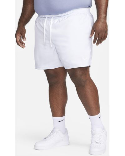 Nike Woven Lined Flow Shorts - White
