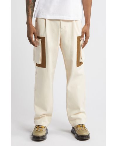 Afield Out Daybreak Cotton Cargo Pants - Natural