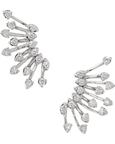 Hueb Luminous Diamond Earrings - Metallic