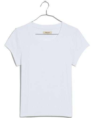 Madewell Supima Cotton Rib T-shirt - White