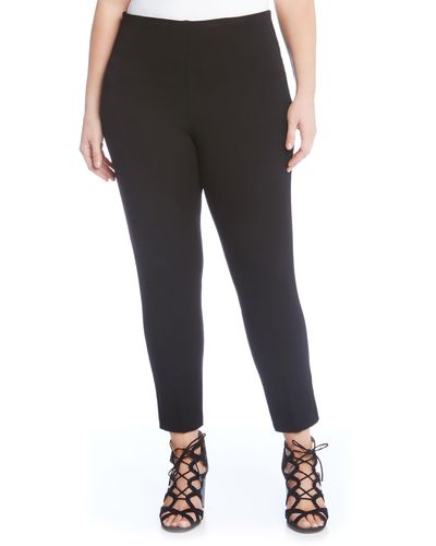 Karen Kane Piper Skinny Ankle Pants - Black