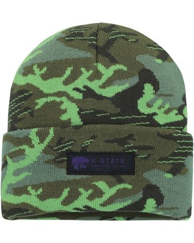 Nike Kansas State Wildcats Veterans Day Cuffed Knit Hat At Nordstrom - Green