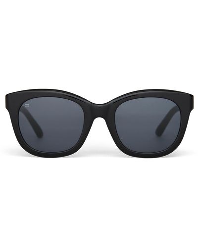 TOMS Jacqui 51mm Rectangular Sunglasses - Blue
