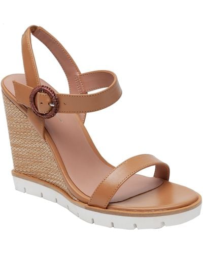 Linea Paolo Emely Wedge Sandal - Brown