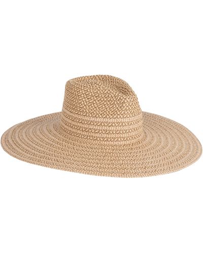 Eric Javits Sea La Vie Straw Sun Hat - Natural