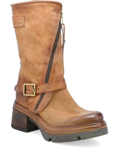 A.s.98 Emory Lug Sole Boot - Brown