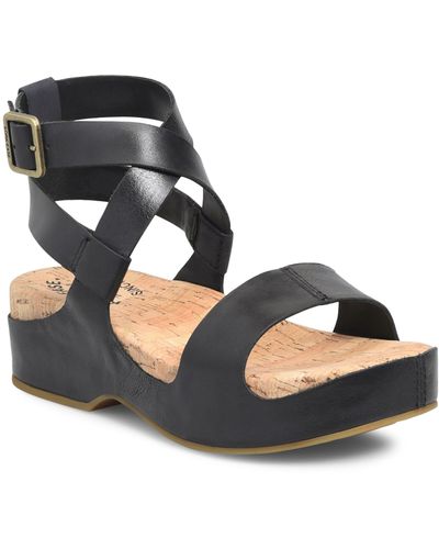 Kork-Ease Kork-ease Yadira Ankle Strap Platform Sandal - Black