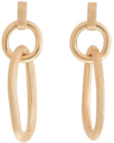 Marco Bicego Jaipur Double Link Drop Earrings - White
