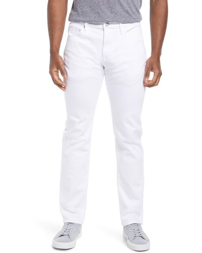 Mavi Marcus Slim Straight Leg Jeans - White