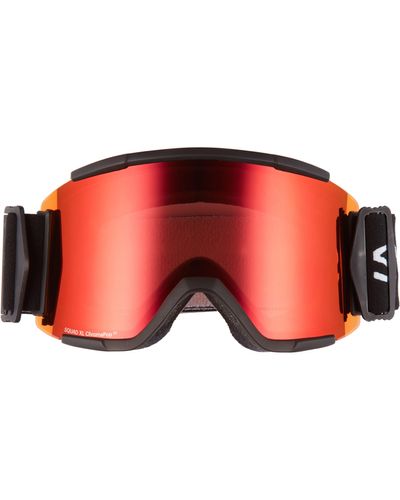 Smith Squad Xl 185mm Snow goggles - Red