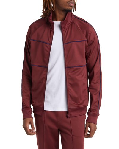 Saturdays NYC Gibbons Track Jacket - Red