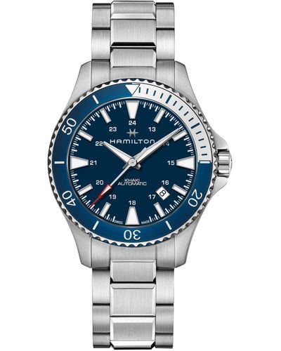 Hamilton Khaki Automatic Bracelet Watch - Gray