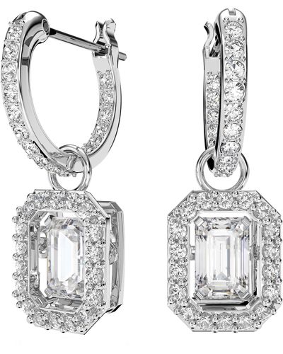 Swarovski Millenia Dancing Crystal Drop Earrings - White