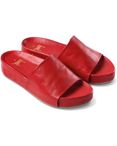 Beek Pelican Slide Sandal - Red
