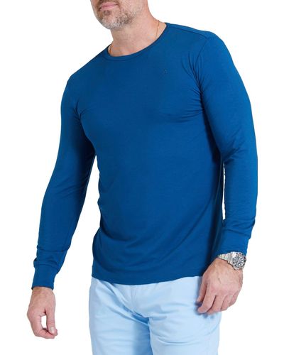 Redvanly Russell Long Sleeve T-shirt - Blue