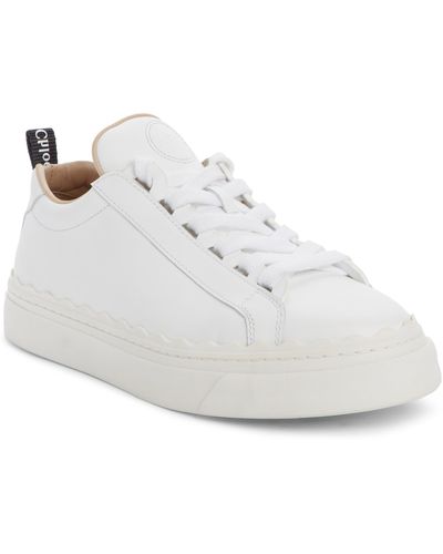Chloé Nama Wedge Sneaker - White
