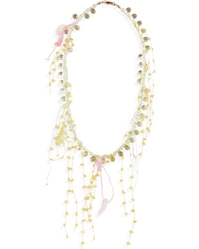 Isshi Seadrop Necklace - White
