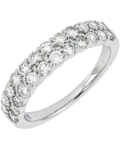 Bony Levy Audrey 2-row Diamond Ring - White