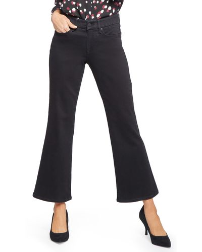 NYDJ Waist Match Relaxed Flare Jeans - Blue