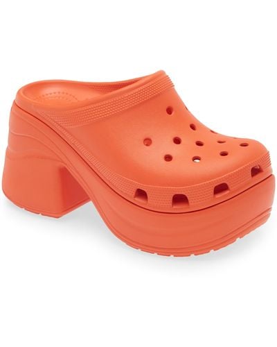 Crocs™ Siren Platform Clog - Orange