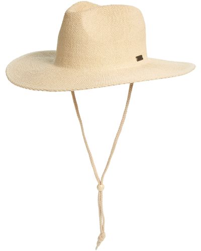 Roxy Sunny Kisses Straw Sun Hat - Natural