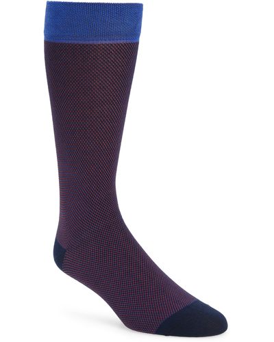 Ted Baker Joaquim Solid Socks - Purple