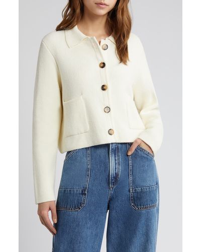 FAVORITE DAUGHTER The Annabel Knit Jacket - Blue