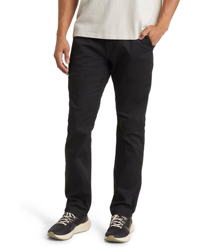 DUER Smart Stretch Relaxed Performance Pants - Black