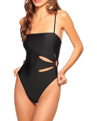 Ramy Brook Sevyn Cutout One-piece Swimsuit - Black