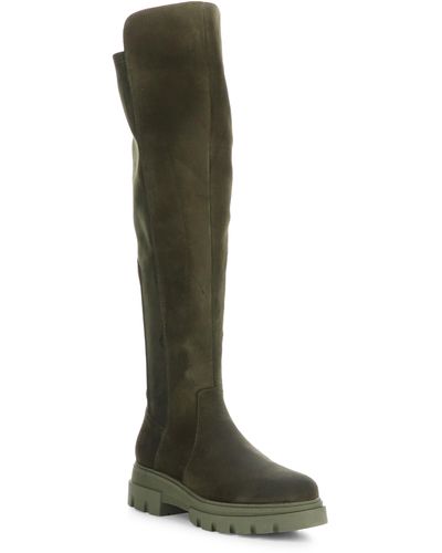 Bos. & Co. Fifth Waterproof Knee High Boot - Green