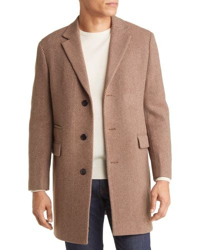 Cardinal of canada double clearance mock wool blend neck coat