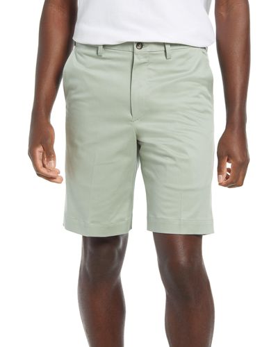 Vintage 1946 Classic Flat Front Chino Shorts - Green