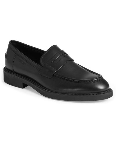 Vagabond Shoemakers Alex Penny Loafer - Black