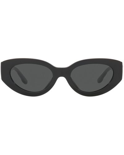 Tory Burch 51mm Cat Eye Sunglasses - Black