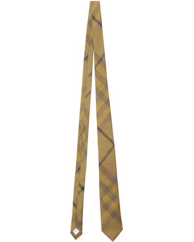 Burberry Manston Check Silk Tie - Multicolor