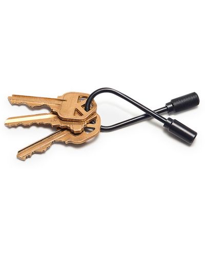 Craighill Closed Helix Brass Key Ring - Multicolor
