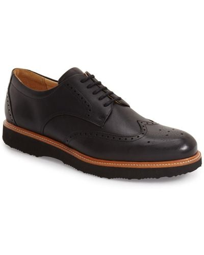 Samuel Hubbard Shoe Co. 'tipping Point' Wingtip Oxford - Black