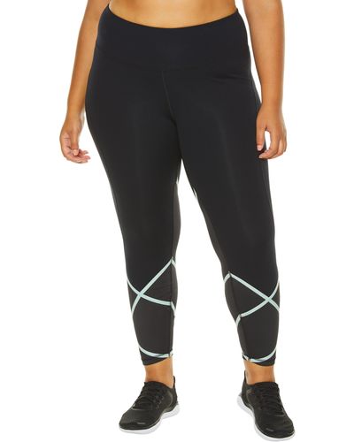 Shape Activewear Cross Check Compression leggings - Black