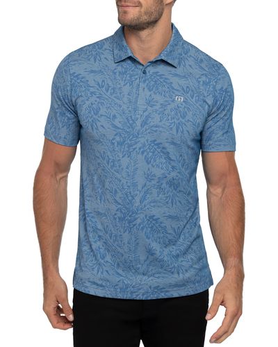Travis Mathew Forever Young Frond Polo - Blue