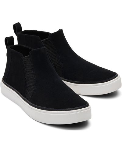 TOMS Bryce High Top Slip-on Sneaker - Black